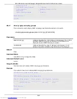 Preview for 573 page of D-Link DXS-3600 Series Cli Reference Manual