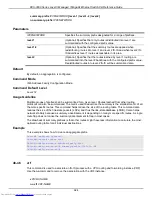 Preview for 629 page of D-Link DXS-3600 Series Cli Reference Manual