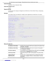 Preview for 833 page of D-Link DXS-3600 Series Cli Reference Manual