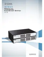 Preview for 1 page of D-Link EasySmart DGS-1100-24 Manual