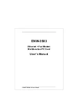 Preview for 1 page of D-Link ENW-3503 User Manual