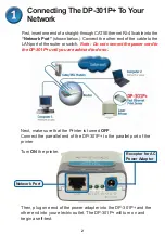 Preview for 2 page of D-Link Epress EtherNetwork DP-301P+ Quick Installation Manual