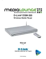 Preview for 1 page of D-Link MediaLounge DSM-320 Manual