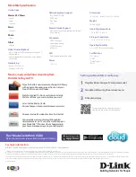 Preview for 3 page of D-Link MovieNite DSM-310 Specifications