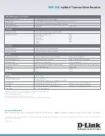 Preview for 4 page of D-Link mydlink DNR-202L Brochure & Specs