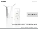 D-Link PowerLine DHP-W611AV User Manual preview