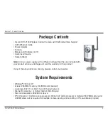 Preview for 4 page of D-Link SECURICAM Network DCS-2120 User Manual