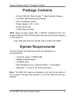 Preview for 4 page of D-Link ShareCenter DNS-343 Quick Installation Manual