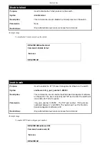 Preview for 29 page of D-Link TM DES-6500 Command Line Interface Reference Manual