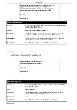 Preview for 43 page of D-Link TM DES-6500 Command Line Interface Reference Manual