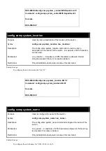 Preview for 60 page of D-Link TM DES-6500 Command Line Interface Reference Manual