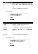 Preview for 89 page of D-Link TM DES-6500 Command Line Interface Reference Manual