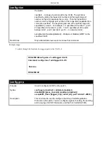 Preview for 113 page of D-Link TM DES-6500 Command Line Interface Reference Manual