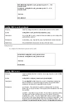 Preview for 146 page of D-Link TM DES-6500 Command Line Interface Reference Manual