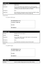 Preview for 174 page of D-Link TM DES-6500 Command Line Interface Reference Manual