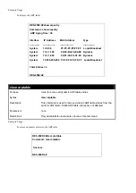 Preview for 182 page of D-Link TM DES-6500 Command Line Interface Reference Manual