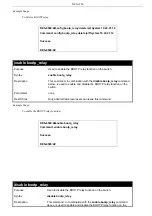 Preview for 197 page of D-Link TM DES-6500 Command Line Interface Reference Manual