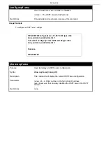 Preview for 241 page of D-Link TM DES-6500 Command Line Interface Reference Manual