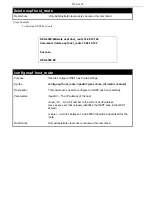 Preview for 243 page of D-Link TM DES-6500 Command Line Interface Reference Manual