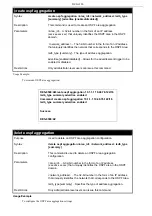 Preview for 245 page of D-Link TM DES-6500 Command Line Interface Reference Manual