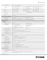 Preview for 4 page of D-Link Web Smart DES-1210-28P Specifications