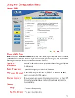 Preview for 14 page of D-Link Wireless VPN Router DI-824VUP User Manual