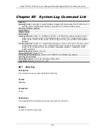 Preview for 729 page of D-Link xStack DGS-3120-24PC Manual