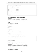 Preview for 258 page of D-Link xStack DGS-3120 Series Cli Reference Manual