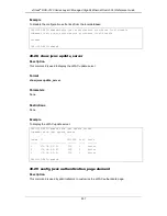 Preview for 542 page of D-Link xStack DGS-3120 Series Cli Reference Manual