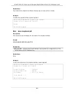 Preview for 593 page of D-Link xStack DGS-3120 Series Cli Reference Manual