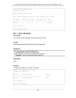 Preview for 630 page of D-Link xStack DGS-3120 Series Cli Reference Manual