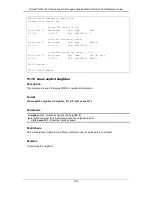 Preview for 741 page of D-Link xStack DGS-3120 Series Cli Reference Manual