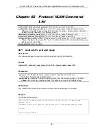 Preview for 826 page of D-Link xStack DGS-3120 Series Cli Reference Manual