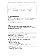 Preview for 829 page of D-Link xStack DGS-3120 Series Cli Reference Manual