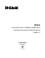 D-Link xStack DGS-3324SRi Command Line Interface Reference Manual preview