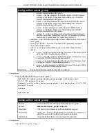 Preview for 407 page of D-Link xStack DGS-3612G series Cli Manual