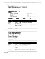 Preview for 440 page of D-Link xStack DGS-3612G series Cli Manual