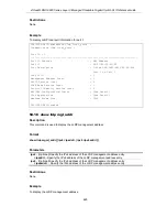 Preview for 625 page of D-Link xStack DGS-3620-52P Manual