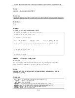 Preview for 1110 page of D-Link xStack DGS-3620-52P Manual