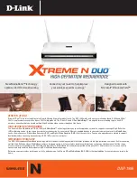 D-Link Xtreme N Duo DAP-1555 Specifications preview