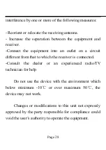 Preview for 28 page of D-mobiel DMW7 Manual