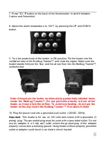 Preview for 9 page of D.R. Heater DR-122 Owner'S Manual