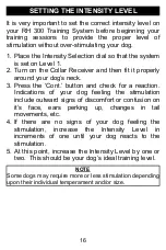 Preview for 16 page of D.T.Systems RedHead RH 300 Owner'S Manual