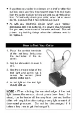 Preview for 9 page of D.T.Systems Ultra Min-e 2090 Owner'S Manual