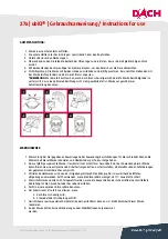 Preview for 2 page of DACH ubiQ 272/M Instructions For Use Manual