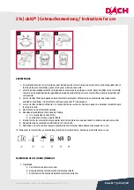 Preview for 11 page of DACH ubiQ 272/M Instructions For Use Manual