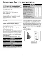 Preview for 3 page of Dacor BUILT-IN Refrigerators Use & Care Manual