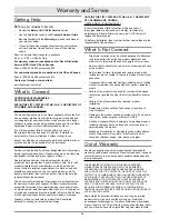 Preview for 30 page of Dacor Discovery DYF30BFBPL Use And Care Manual