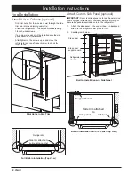 Preview for 20 page of Dacor Discovery series Installation Instructions Manual