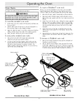 Preview for 13 page of Dacor Distinctive DR30D Use And Care Manual